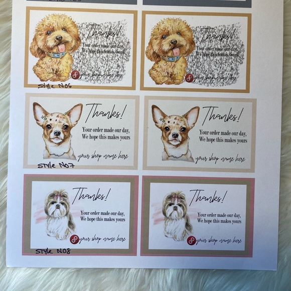 New Thank you Card, Personalized 100 Poshmark  Thank You Cards - Picture 5 of 8